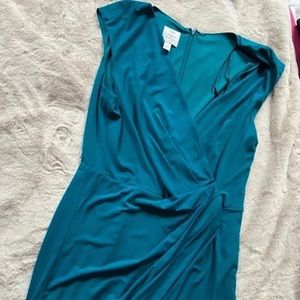 Suzi Chin Turquoise Dress